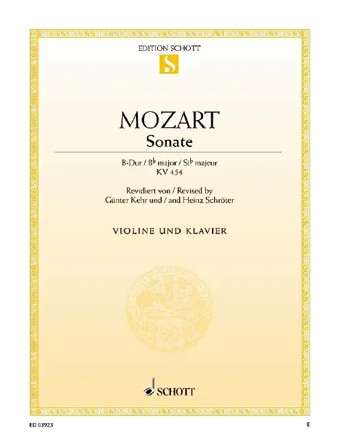 Highlight Sonate B-Dur KV454
