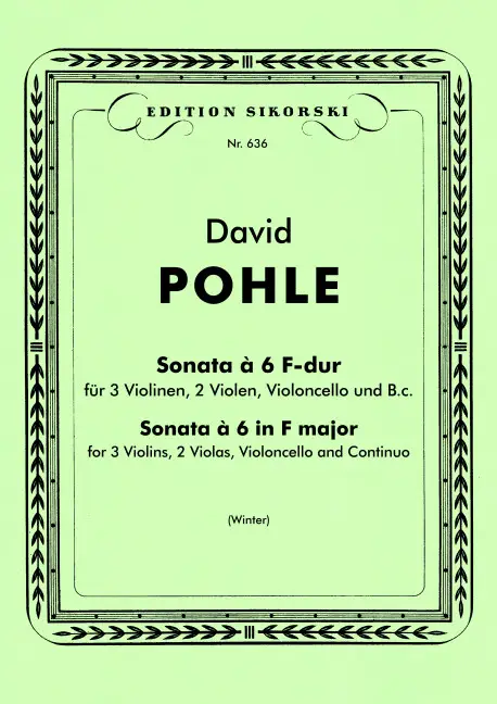 Expressversand Sonata a 6 für 3 Violinen, 2