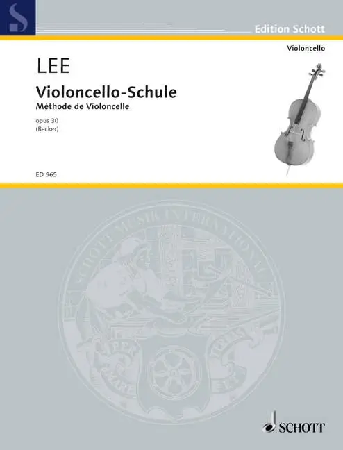 Kostenloser Versand Violoncello-Schule op. 30