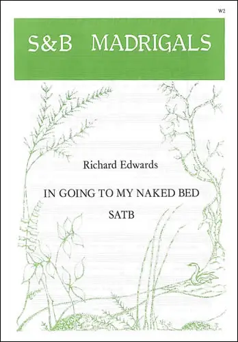 IN GOING TO MY NAKED BED SATB Kostenloser Rückversand