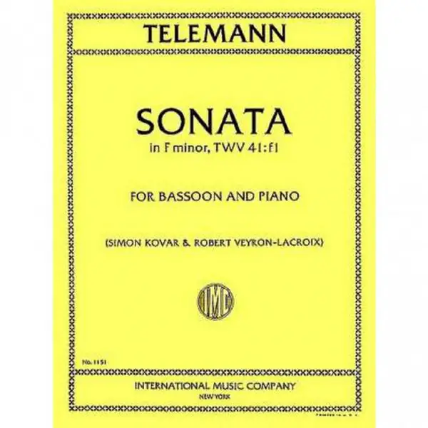 Sonata f minor Top-Seller