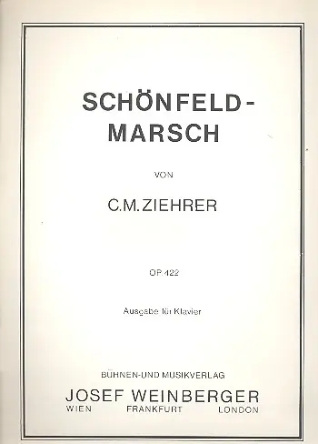 Angebot Schönfeld-Marsch op.422