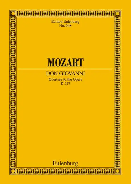 Expressversand Don Giovanni KV527 - Ouvertüre