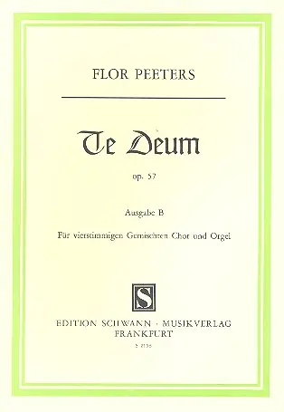 Jetzt Kaufen Te Deum op.57b