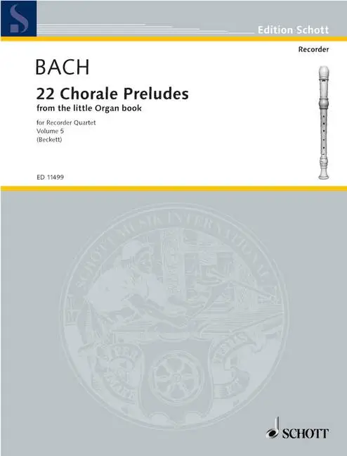 Must-Have Chorale Preludes from the little Organ Book vol.6