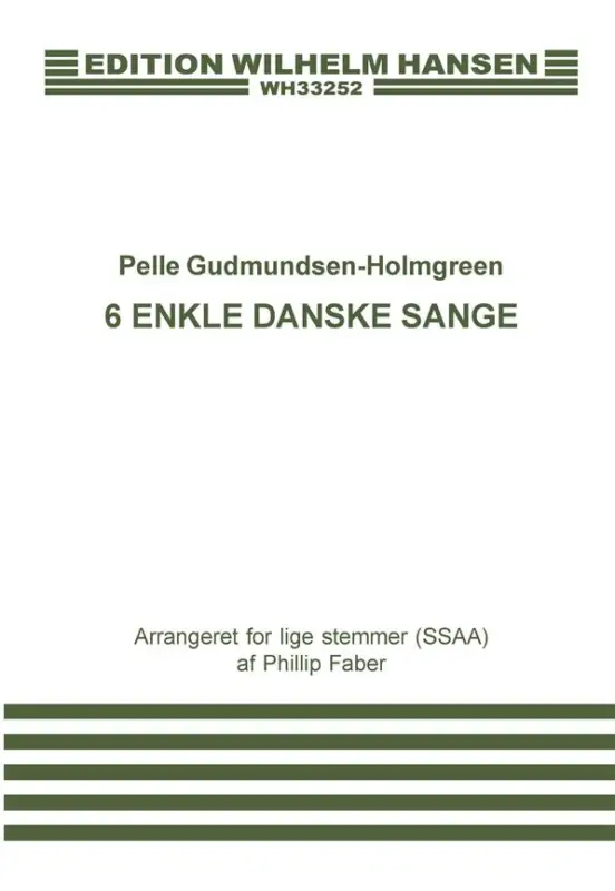 Sonderangebot Pelle Gudmundsen-Holmgreen, 6 Enkle Danske Sange