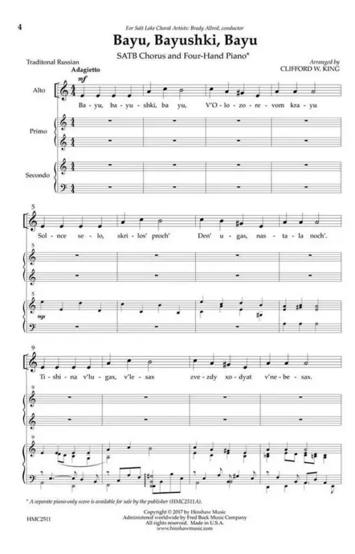 Versand Am Gleichen Tag Clifford W. King, Bayu, Bayushki, Bayu