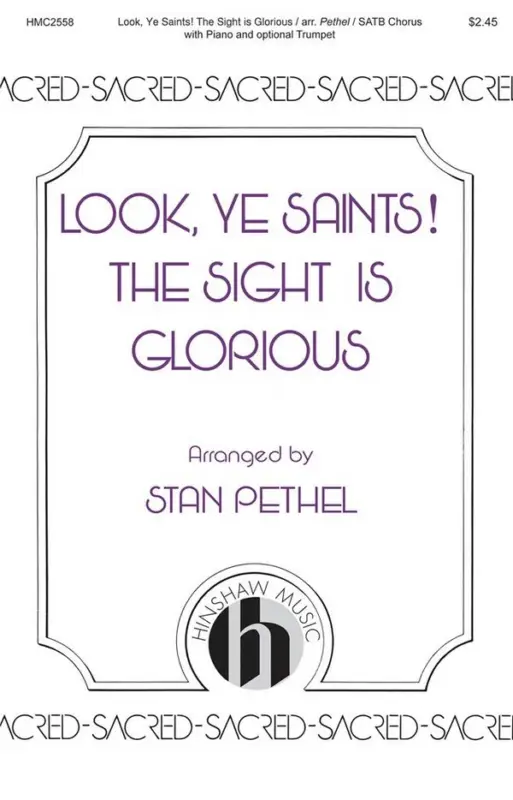 Stan Pethel, Look, Ye Saints! The Sight Is Glorious Kostenloser Versand