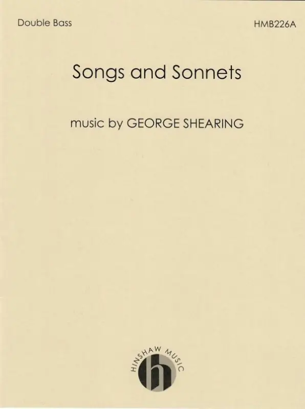 Beliebt George Shearing, Songs And Sonnets-Bass