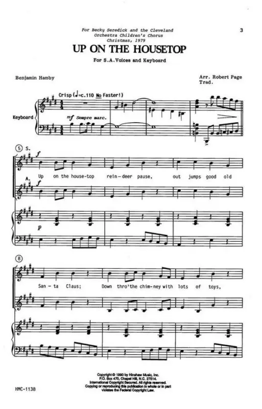 Up On The Housetop Top-Seller