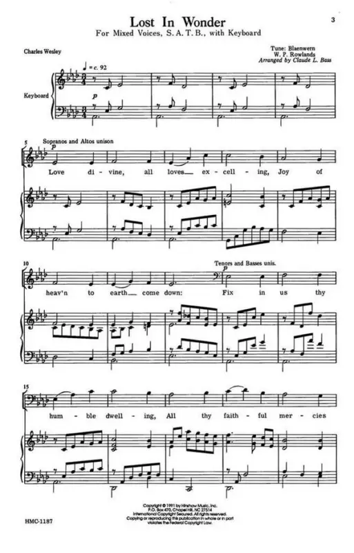 William Rowlands, Lost In Wonder Geprüft