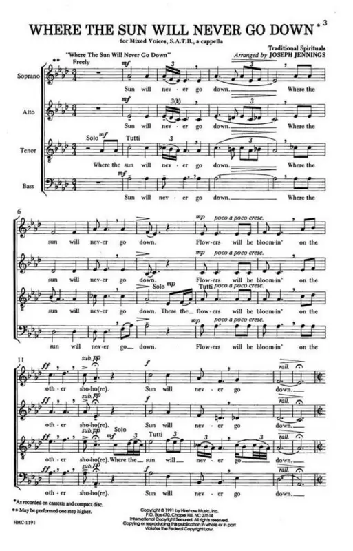 Bestpreis Where The Sun Will Never Go Down