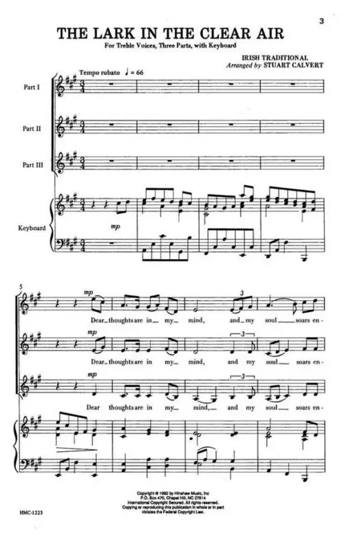 The Lark In The Clear Air Direkt Vom Hersteller