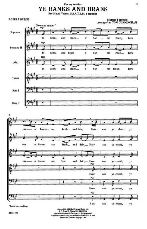 Abverkauf Ye Banks And Braes