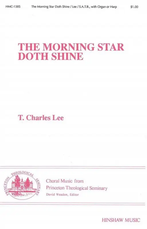T. Charles Lee, The Morning Star Doth Shine-Instr. Kostenfreie Lieferung