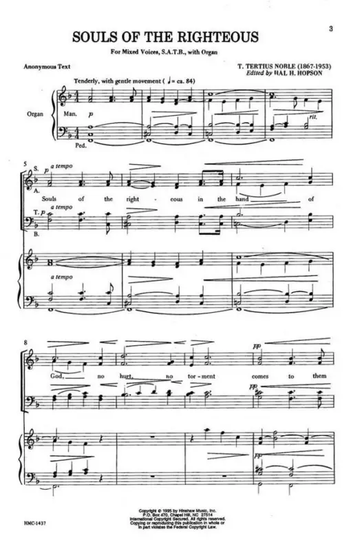 T. Tertius Noble, Souls Of The Righteous Heißes Angebot