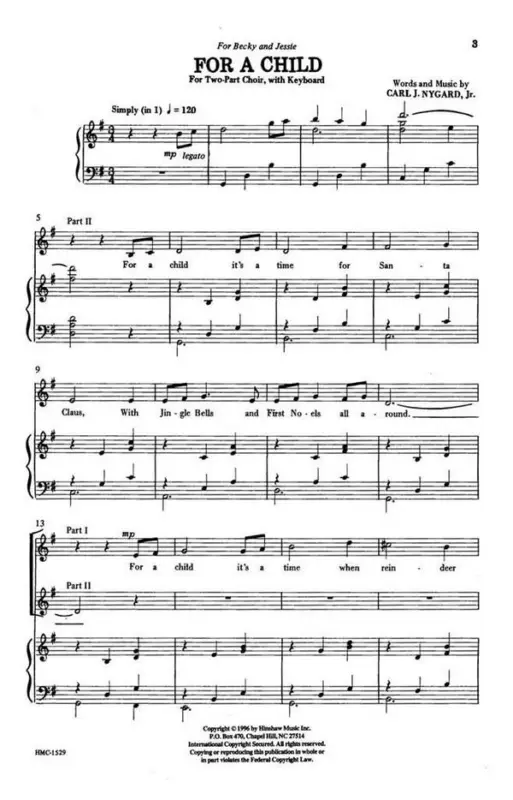 Ausverkauf Carl Nygard, For A Child