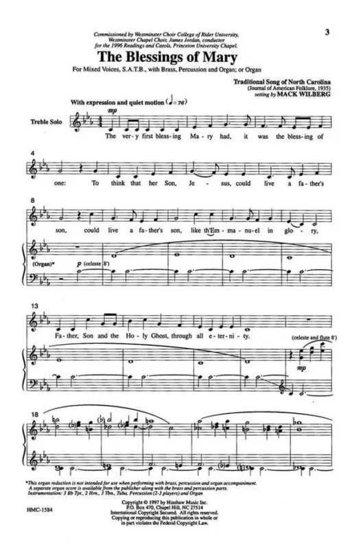 The Blessings Of Mary Abverkauf