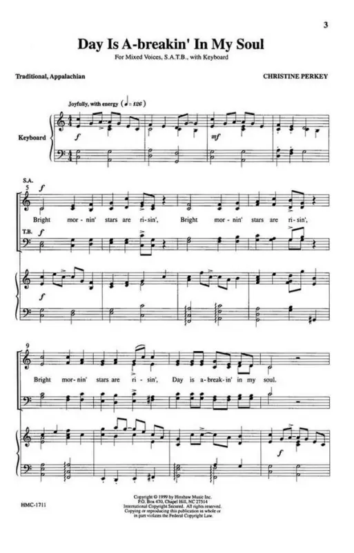 Aktuell Day Is A-Breakin In My Soul