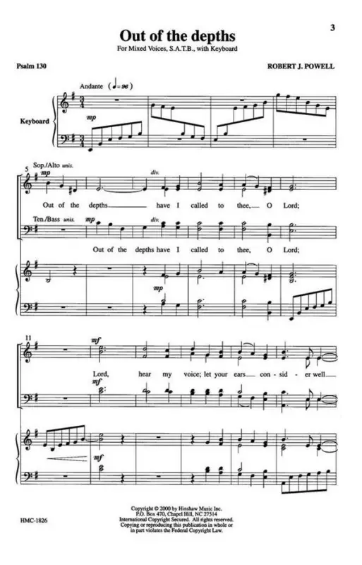 Abverkauf Robert Powell, Out Of The Depths