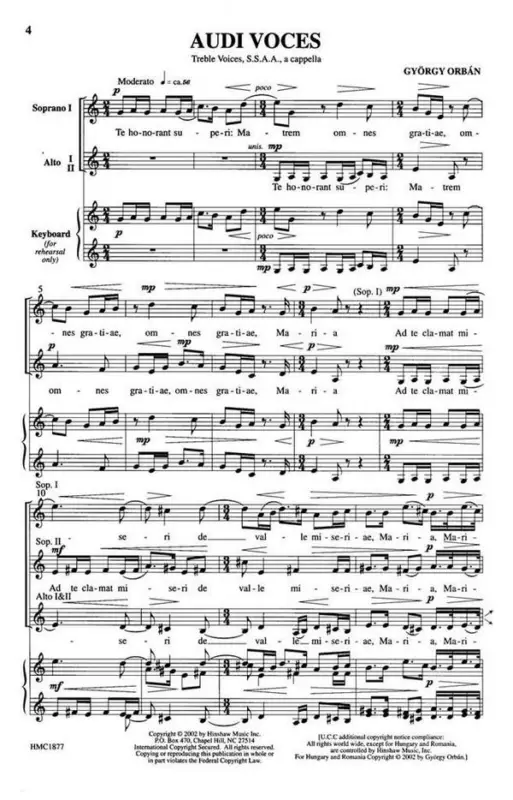 Super-Preis György Orbán, Audi Voces