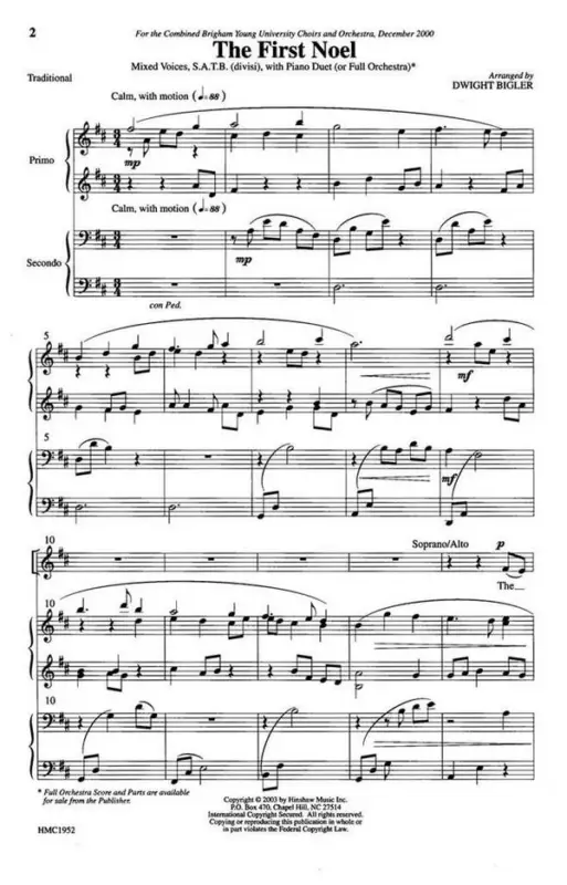 The First Noel Begrenztes Angebot