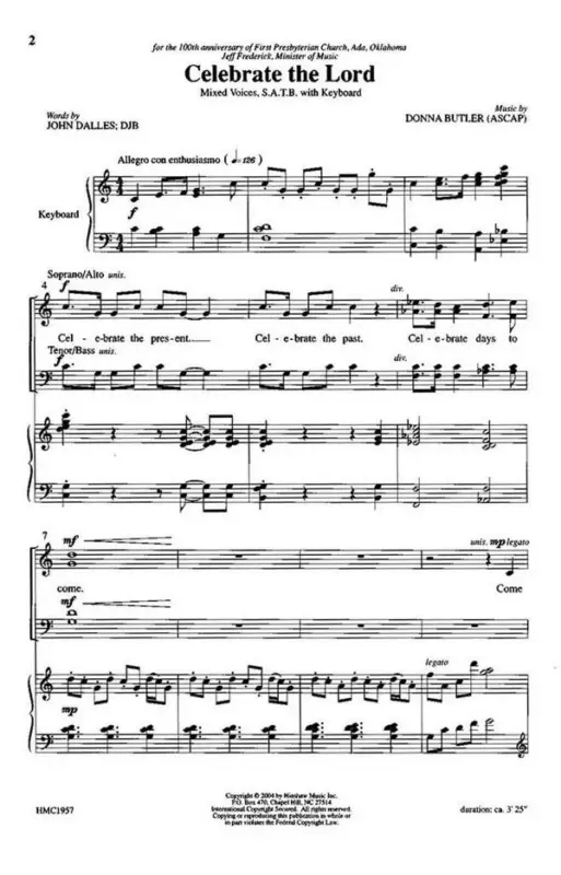 Bestseller Donna Butler, Celebrate The Lord