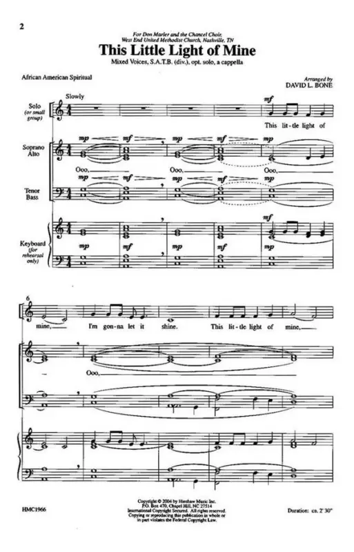 This Little Light Of Mine Zertifiziert