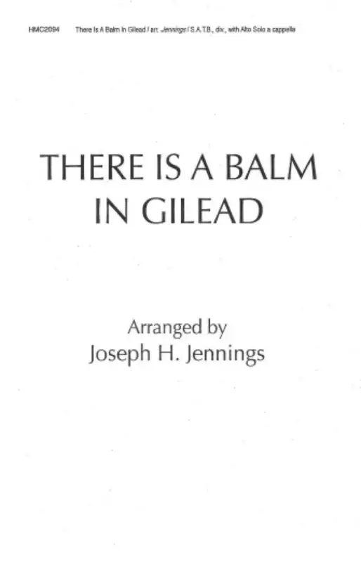 There Is A Balm In Gilead Super-Preis