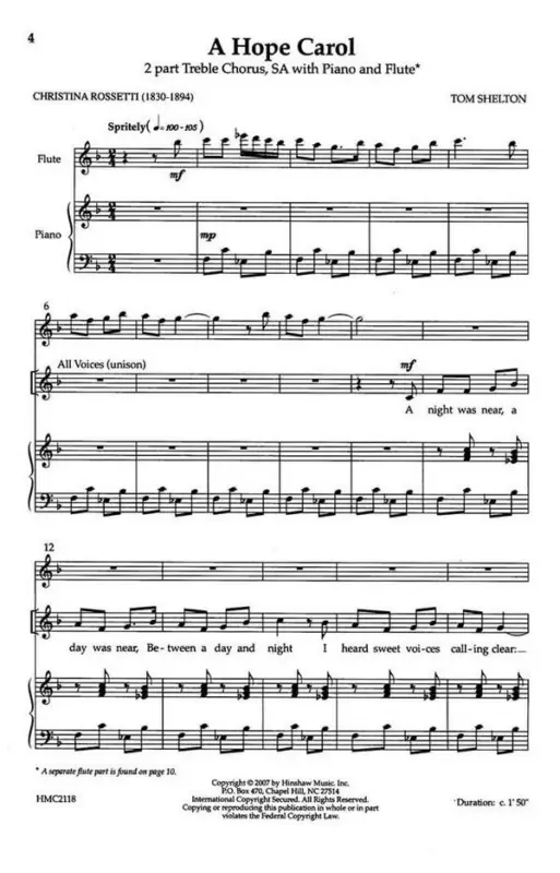 Tom Shelton, A Hope Carol Mega-Angebot