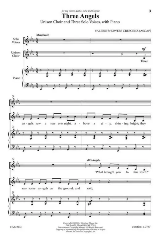 Bestpreis Valerie J. Crescenz, Three Angels