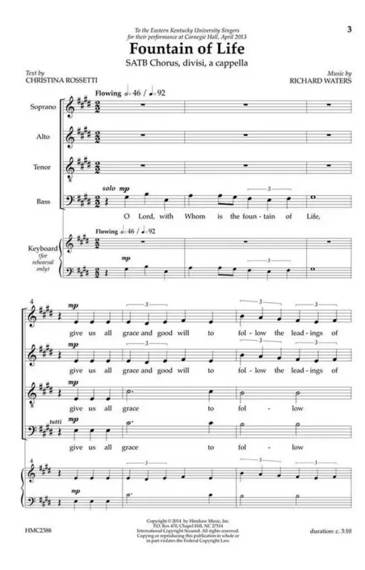 Bestseller Richard Waters, Fountain Of Life