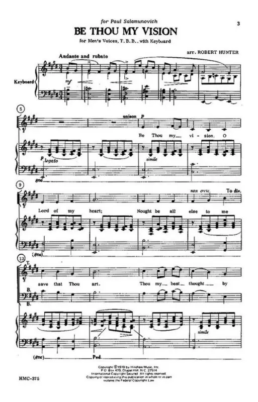 Be Thou My Vision Neu Im Sortiment