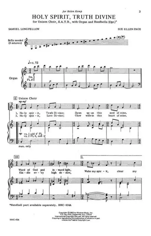 Ausverkauf Sue Ellen Page, Holy Spirit, Truth Divine