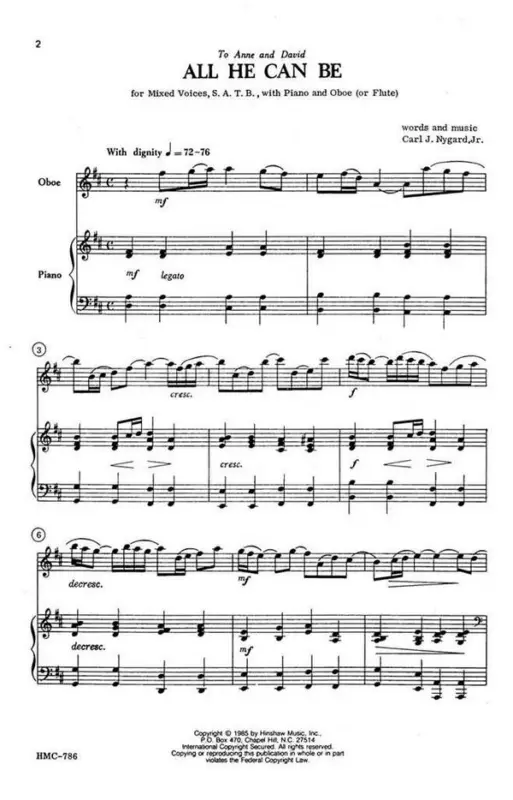 Angebot Carl Nygard, All He Can Be