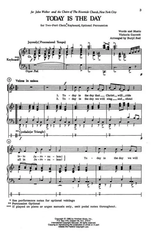 Victoria Garrett, Today Is The Day Finale Aktion