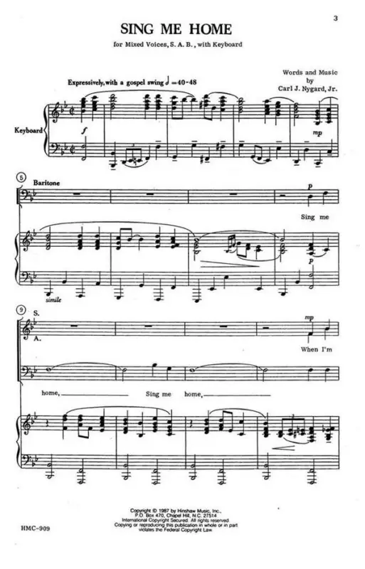 Carl Nygard, Sing Me Home Jetzt Kaufen