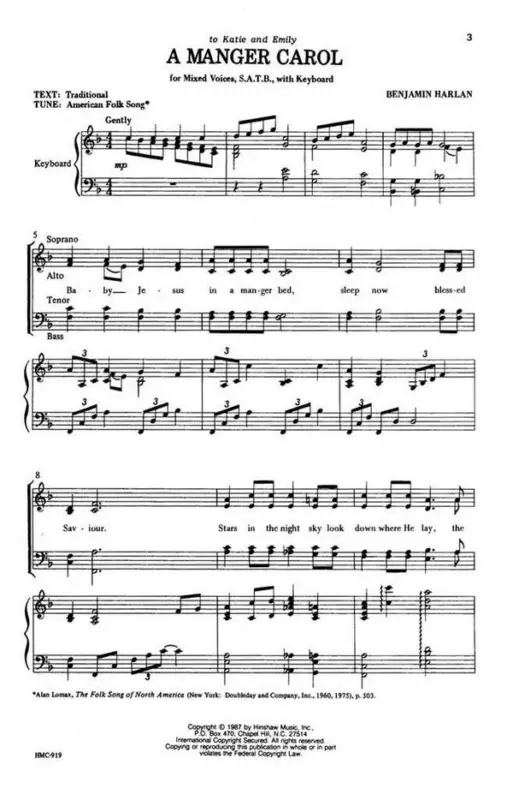 A Manger Carol Geprüft