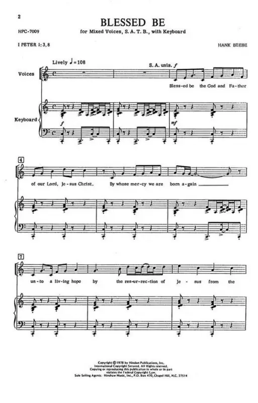 Wochenendangebot Hank Beebe, Blessed Be