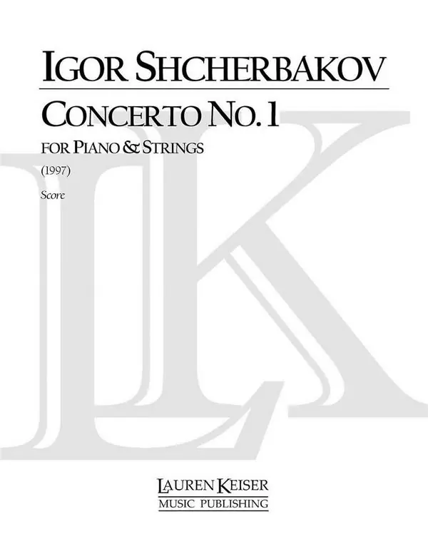 Billig Igor Shcherbakov, Concerto No. 1 for Piano and Strings