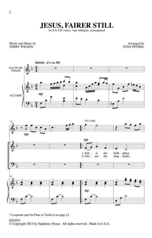 Schneller Versand Terry Wilson, Jesus, Fairer Still