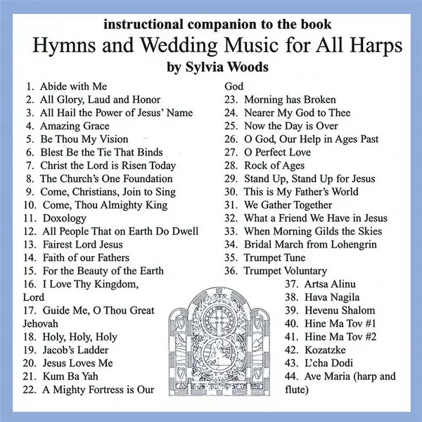 Hymns & Wedding Music For All Harps CD Bestseller