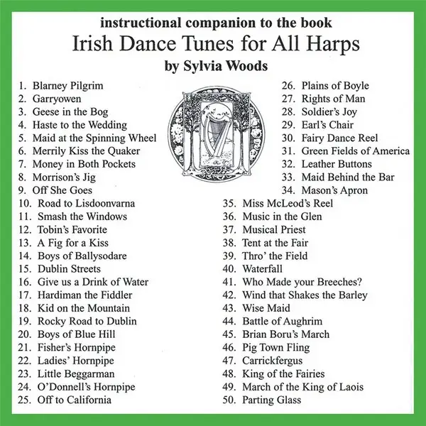 Highlight Irish Dance Tunes for All Harps