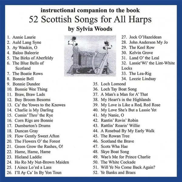 Meistverkauft 52 Scottish Songs for All Harps