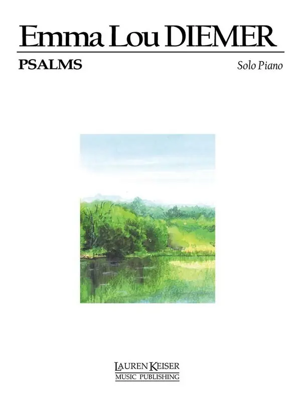Billig Emma Lou Diemer, Psalms for Piano