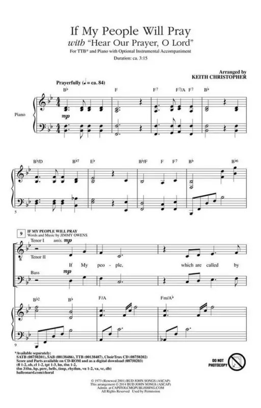 Neu Jimmy Owens, If My People Will Pray