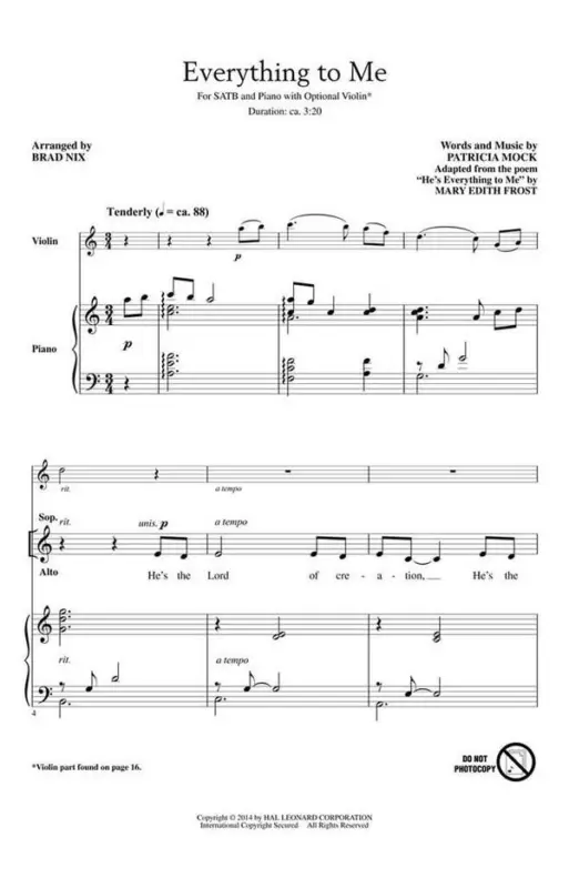 Patricia Mock, Everything to Me Beliebt