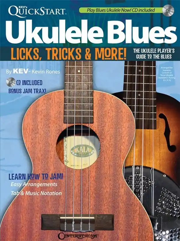 Versand Am Gleichen Tag Kev's QuickStart Ukulele Blues (+Online Audio)