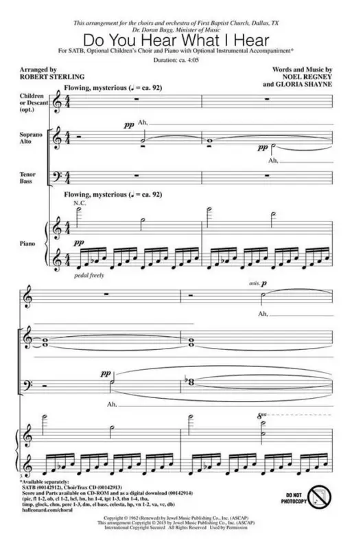 Gloria Shayne, Do You Hear What I Hear Top-Angebot