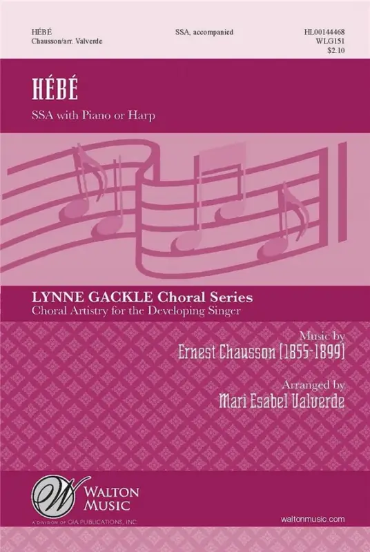 Sonderangebot Ernest Chausson, Hébé